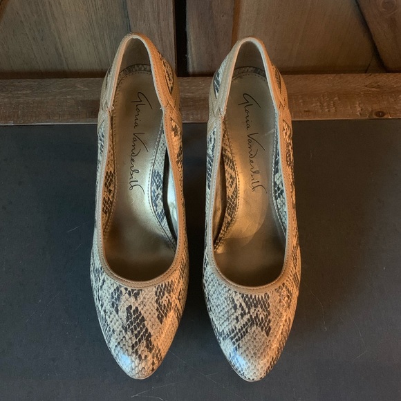 Snakeskin heels / pumps - Picture 6 of 8